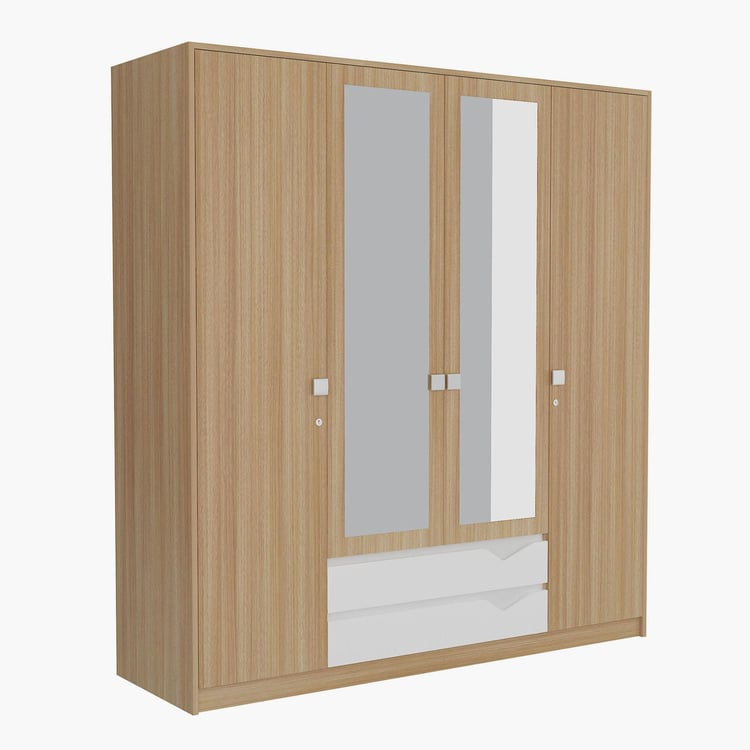 Alba 4 Door Wardrobe- 180 cm ?? 195 cm