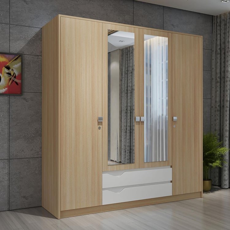 Alba 4 Door Wardrobe- 180 cm ?? 195 cm