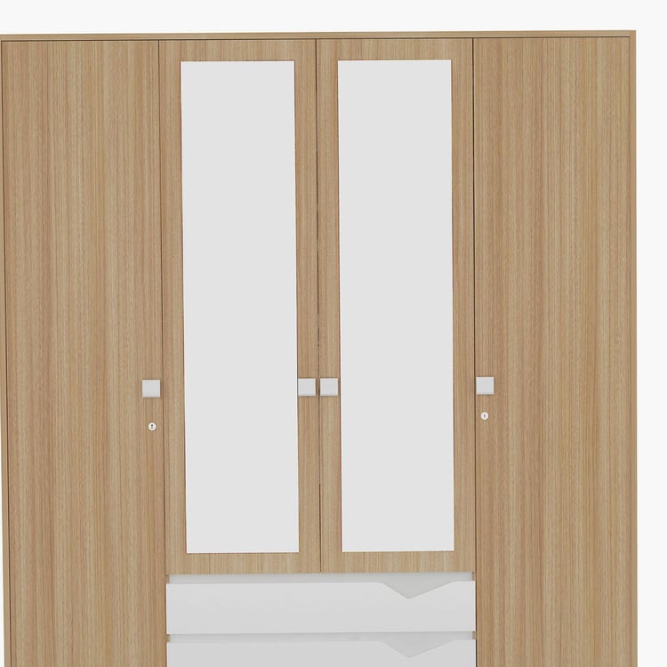 Alba 4 Door Wardrobe- 180 cm ?? 195 cm