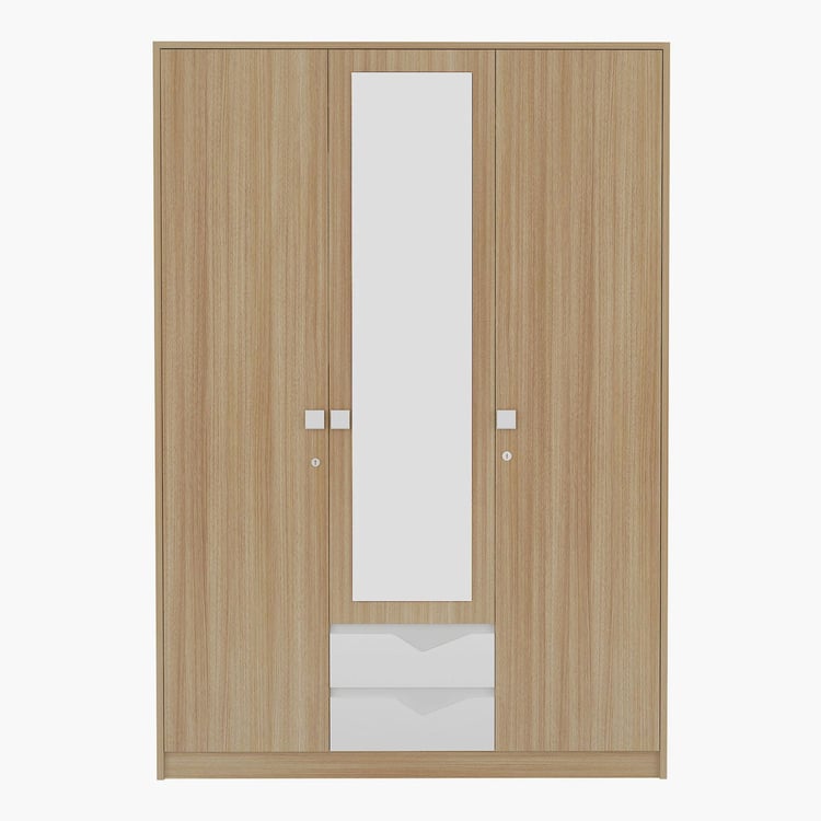 Alba 3 Door Wardrobe- 135 cm  x 195 cm