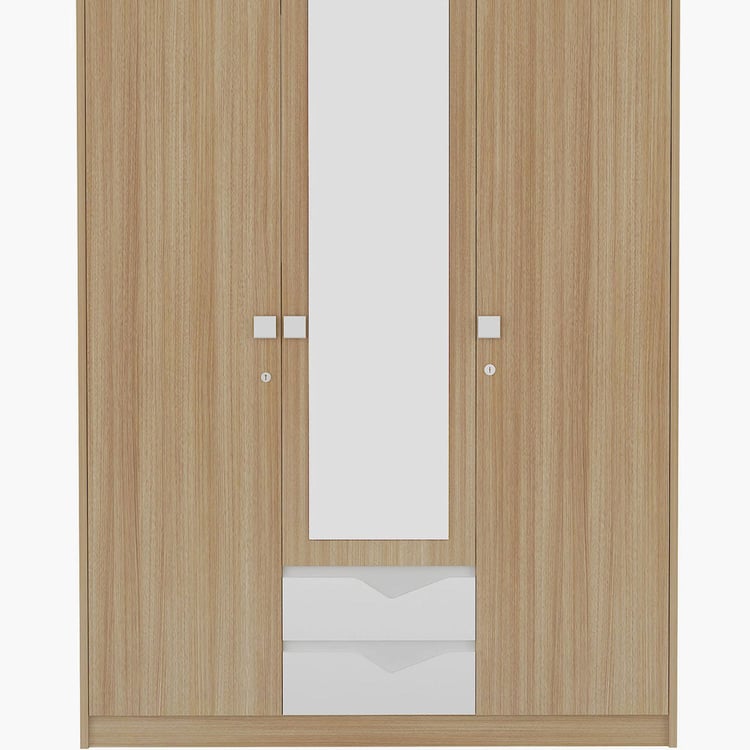 Alba 3 Door Wardrobe- 135 cm  x 195 cm