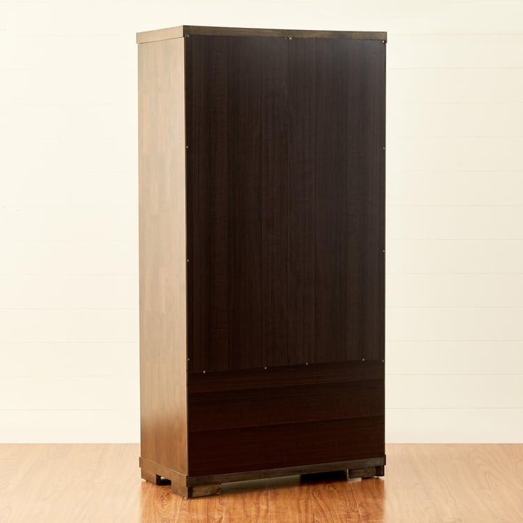 Rio Nxt 4-Door Book Cabinet - Brown