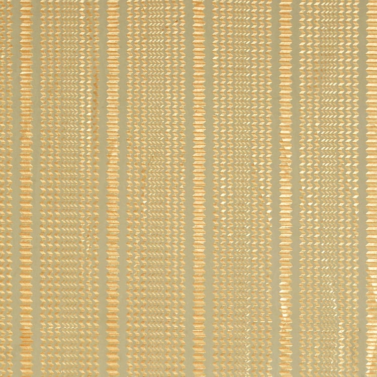 Corsica Vegas Reno Yellow Textured Net Sheer Door Curtains - Set of 2 - 110x225cm