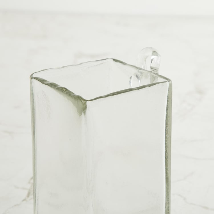 Fiesta Transparent Hanging Vase- Glass- 7 x 13 cm