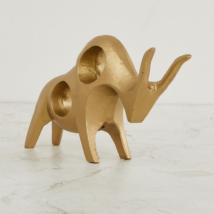 Fiesta Gold Metal Bull Figurine