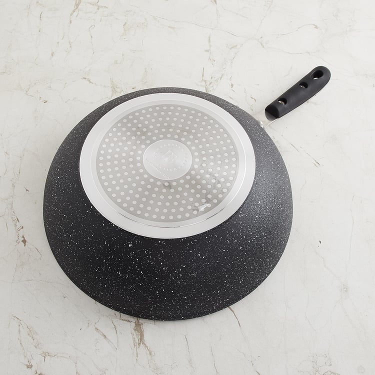 Marshmallow Aluminium Wok - 28cm