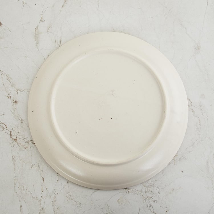 Corsica Marshmallow Stoneware Dinner Plate - 26 cm