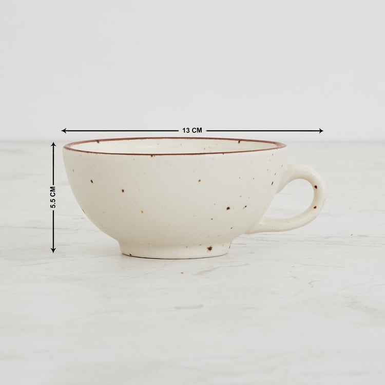 Marshmallow Stoneware Soup Cup - 300ml