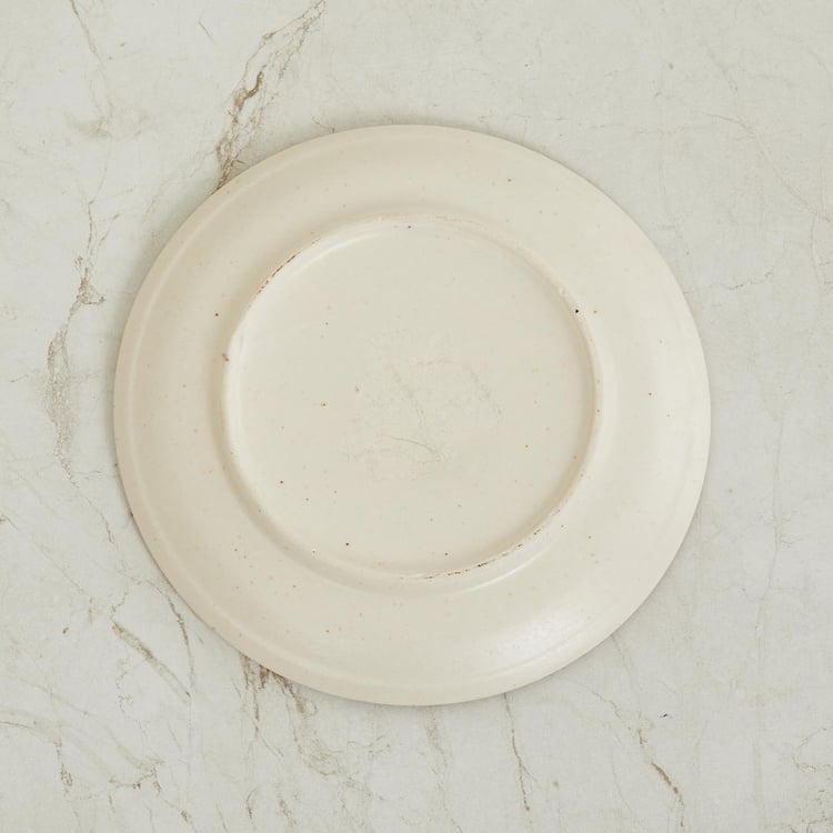 Marshmallow Stoneware Side Plate - 18cm