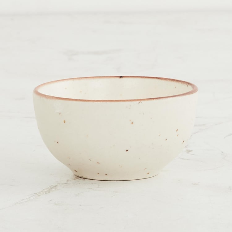 Marshmallow Stoneware Bowl