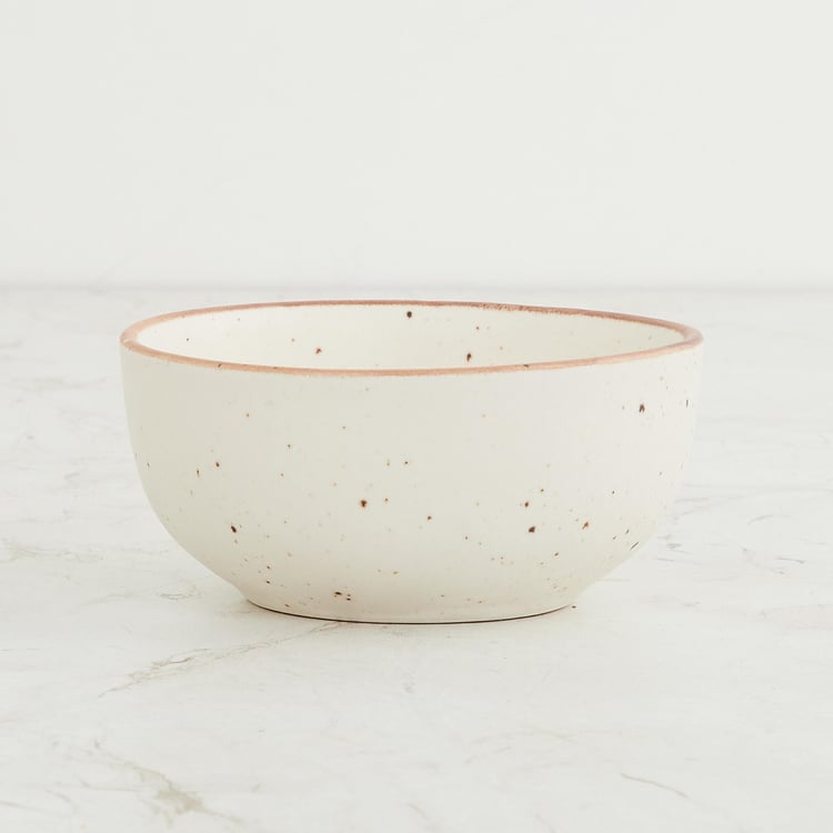 Corsica Marshmallow Stoneware Cereal Bowl