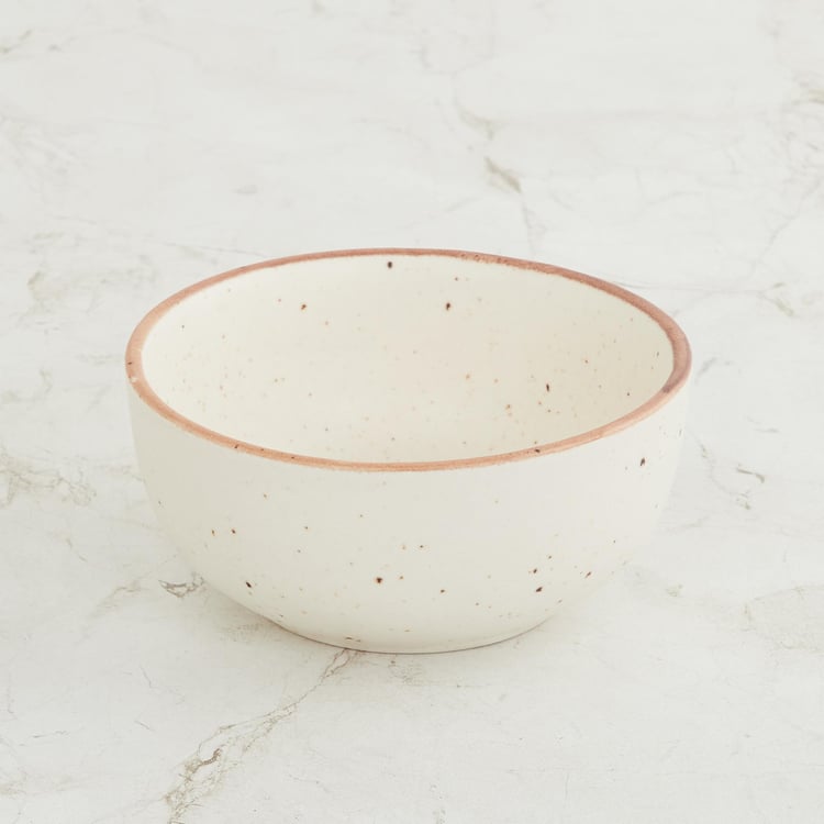 Corsica Marshmallow Stoneware Cereal Bowl