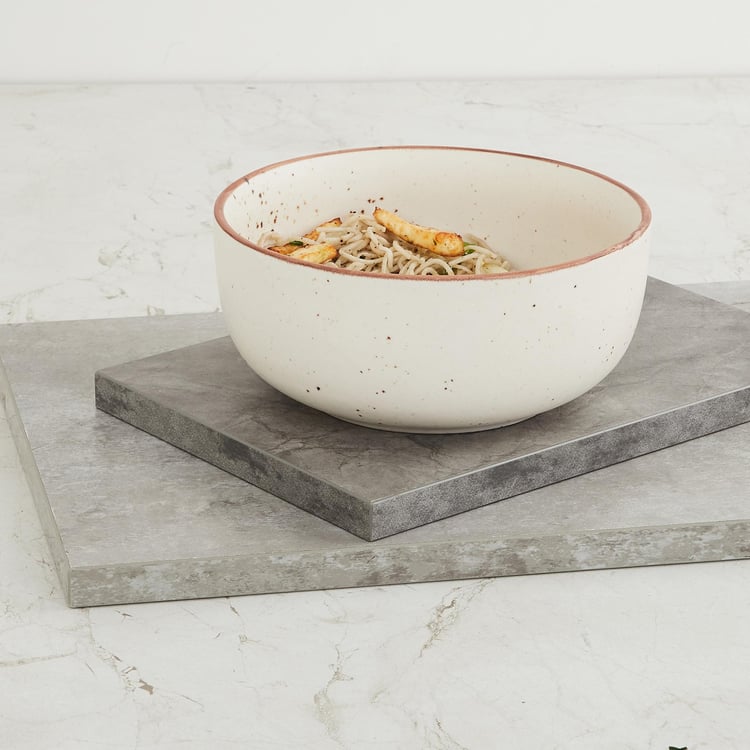 Corsica Marshmallow Stoneware Serving Bowl - 1.6L