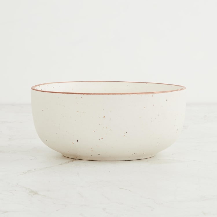 Corsica Marshmallow Stoneware Serving Bowl - 1.6L