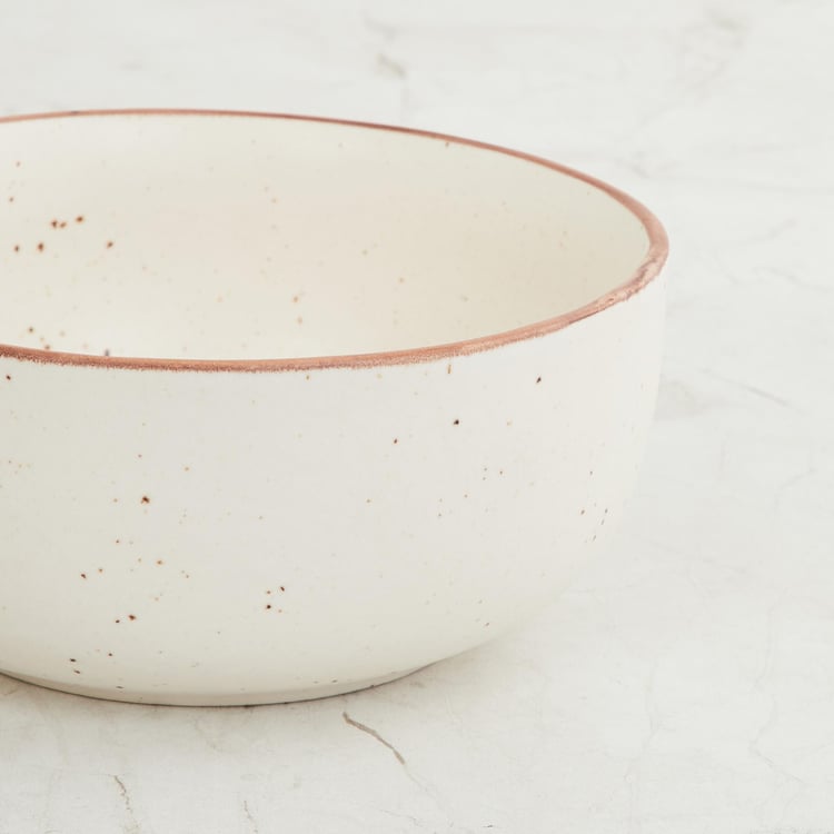 Corsica Marshmallow Stoneware Serving Bowl - 1.6L