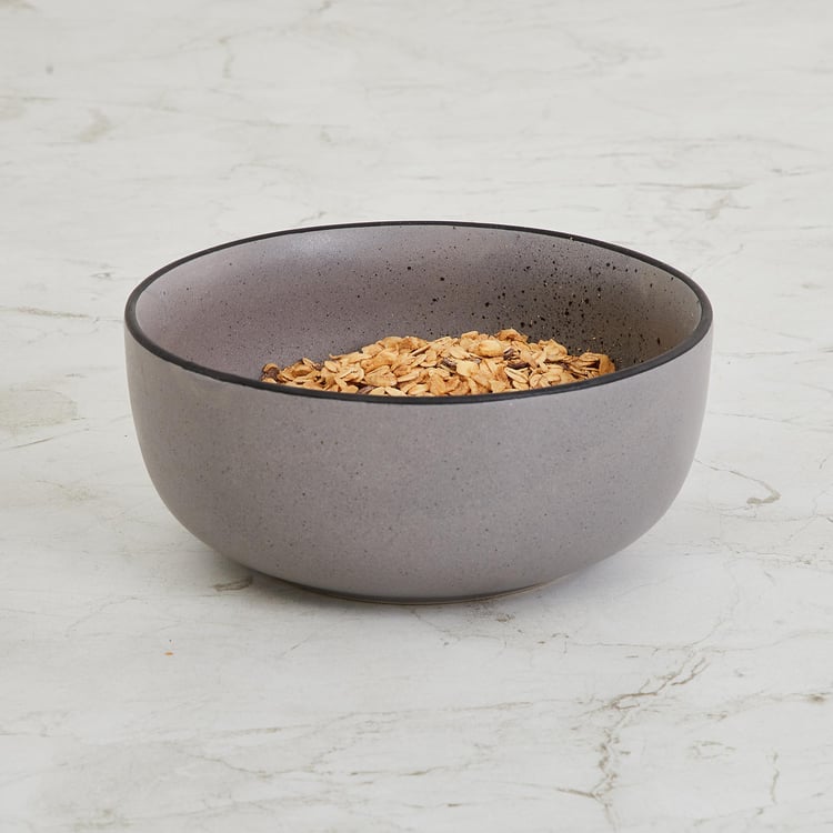 Marshmallow Stoneware Serving Bowl
