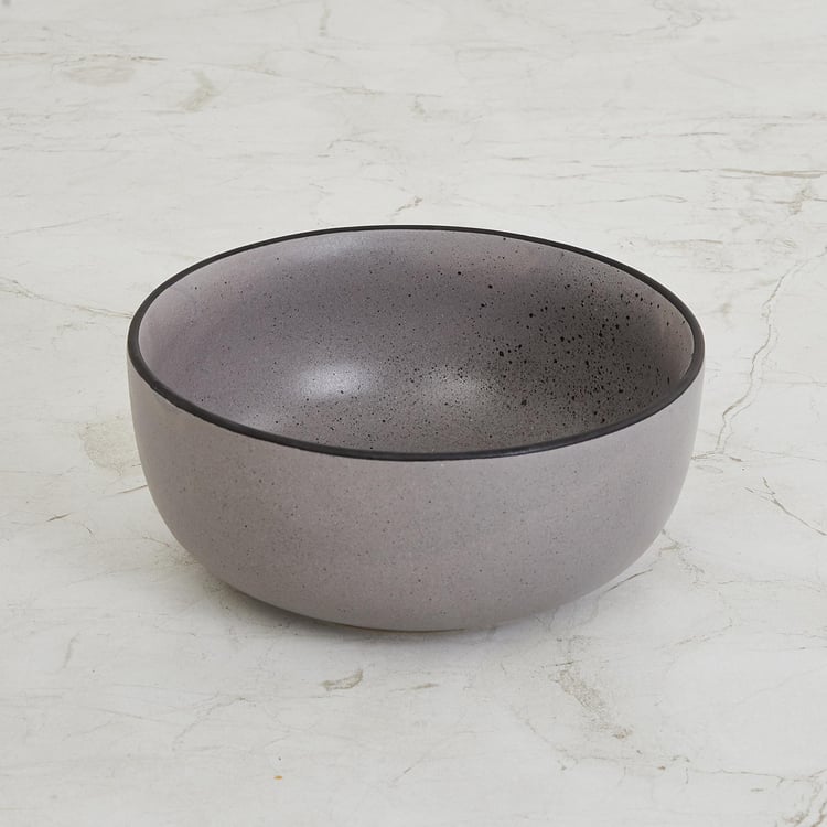 Marshmallow Stoneware Serving Bowl