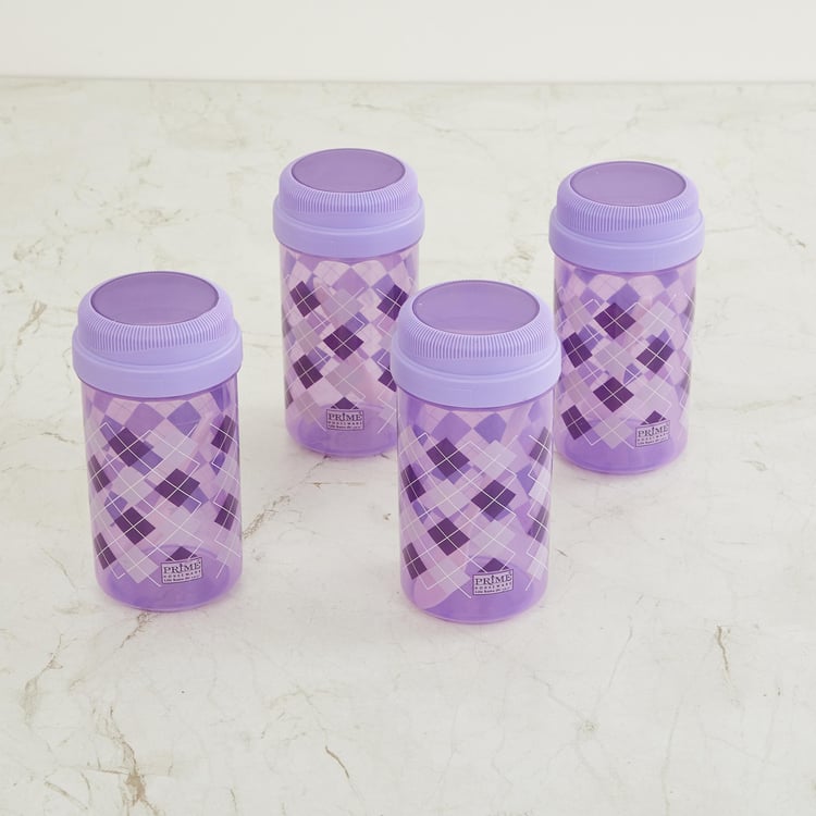 Corsica Set of 4 Polypropylene Containers - 750ml