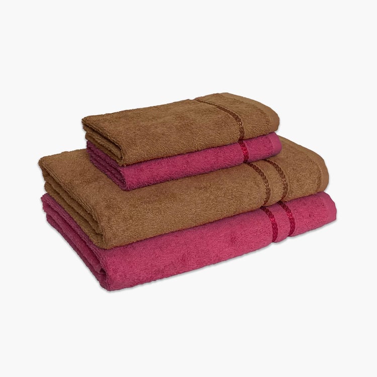 SPACES Core Seasons Best Quick Dry Bath and Hand Towel - Set of 4