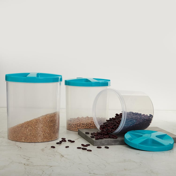 Garnet Set of 3 Polypropylene Storage Containers