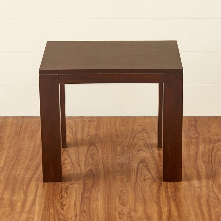 Arya Sheesham Wood Tea Table - Brown