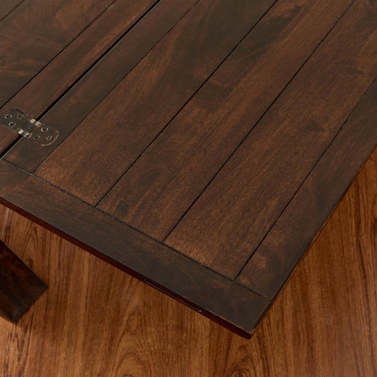 Flick Mango Wood Extendable Coffee Table - Brown