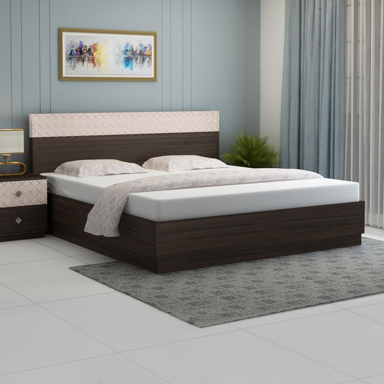 Spectra Adelio King Size Bed with Hydraulic Storage - 186 x 207 Cm