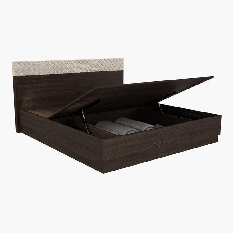 Spectra Adelio King Size Bed with Hydraulic Storage - 186 x 207 Cm