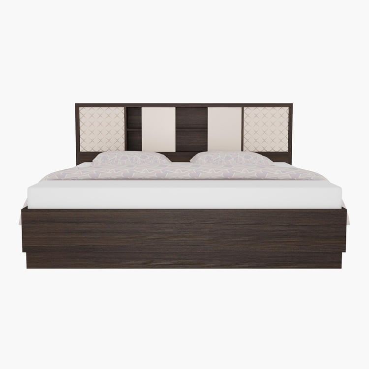 Spectra Alpha King Size Bed with Box Storage - 193 x 218 cm