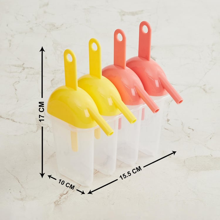 Bakers Pride Set of 4 Freezer Pop Moulds