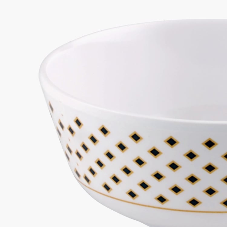 Corsica Set of 4 Melamine Printed Cereal Bowls - 750ml