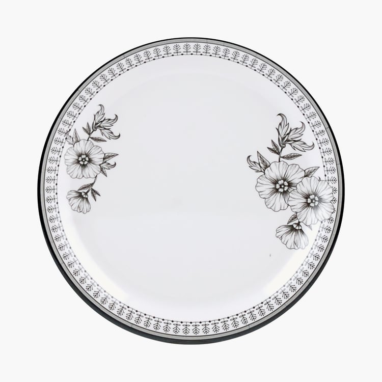 Corsica Set of 4 Melamine Printed Dinner Plates - 27.5cm