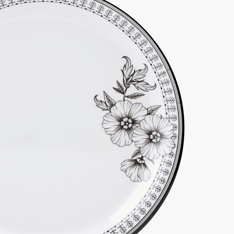 Corsica Set of 4 Melamine Printed Dinner Plates - 27.5cm