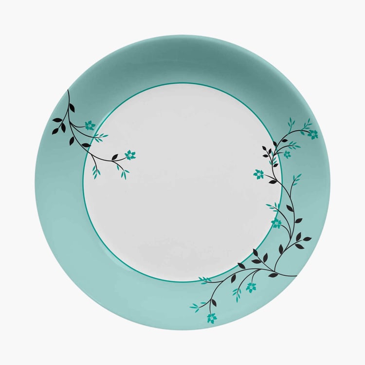 Corsica Set of 4 Melamine Printed Dinner Plates - 28cm