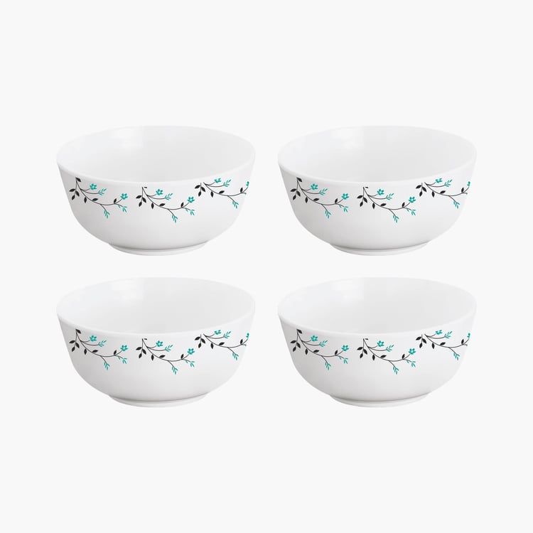 Corsica Set of 4 Melamine Printed Cereal Bowls