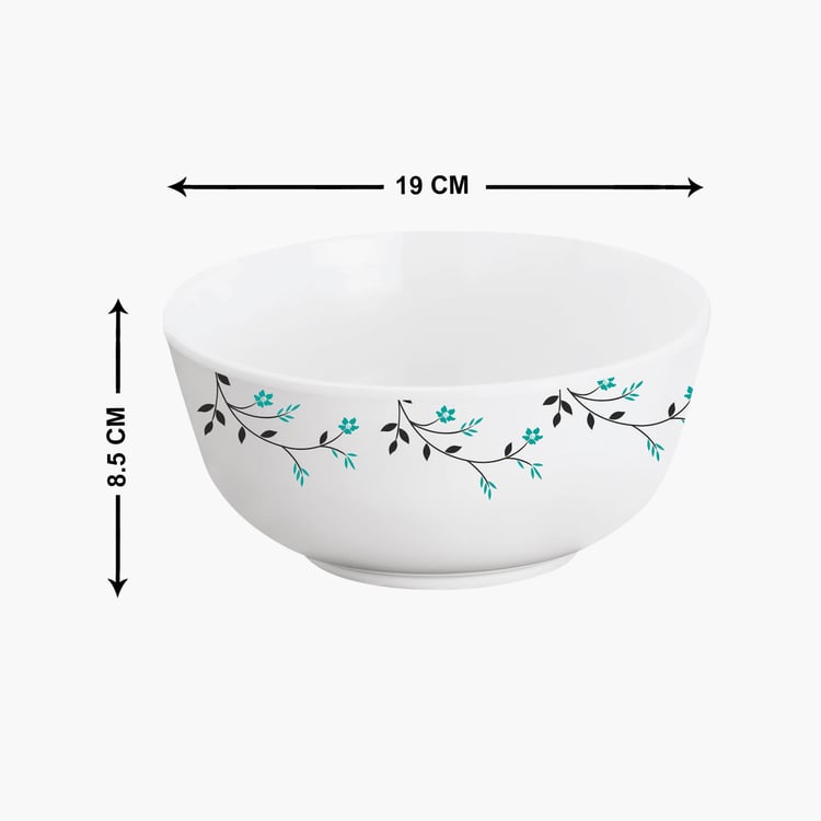 Corsica Set of 4 Melamine Printed Cereal Bowls