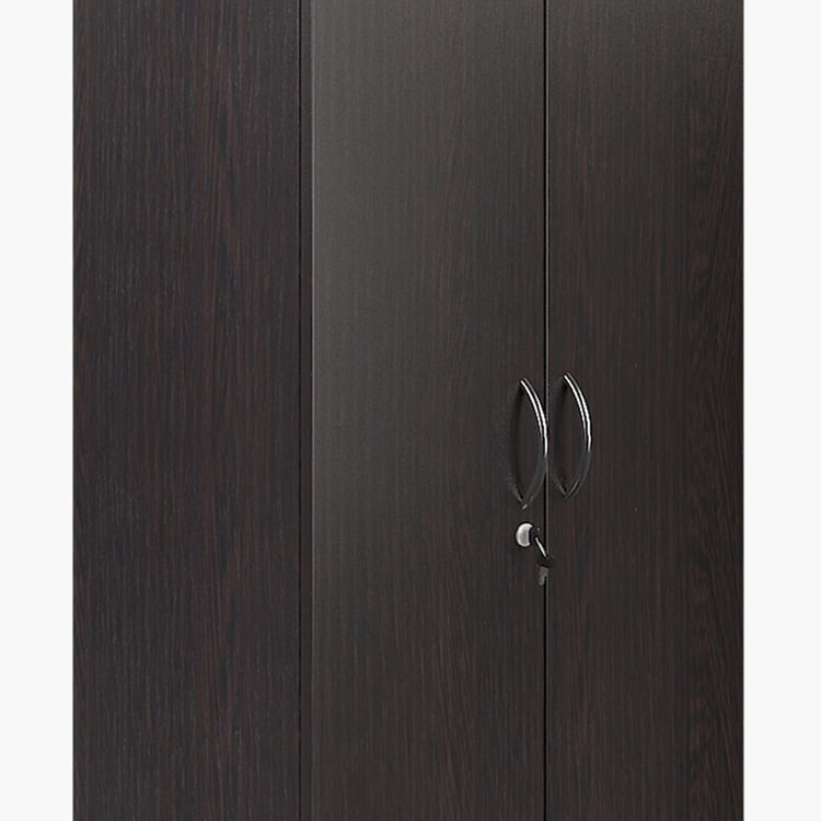 Helios Taylor 2-Door Wardrobe - Brown