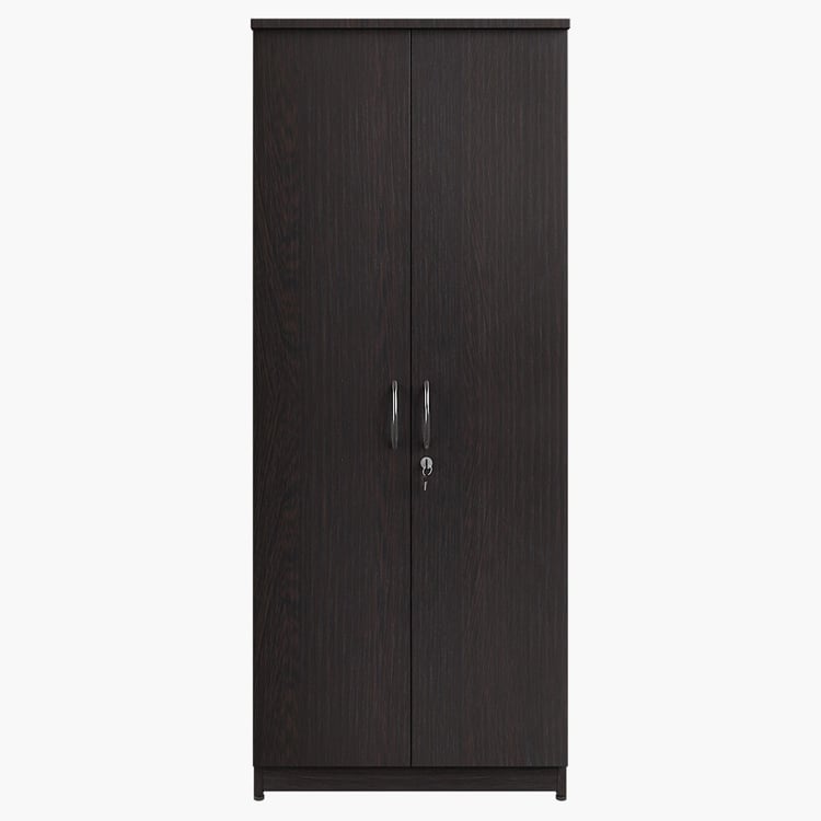 Helios Taylor 2-Door Wardrobe - Brown