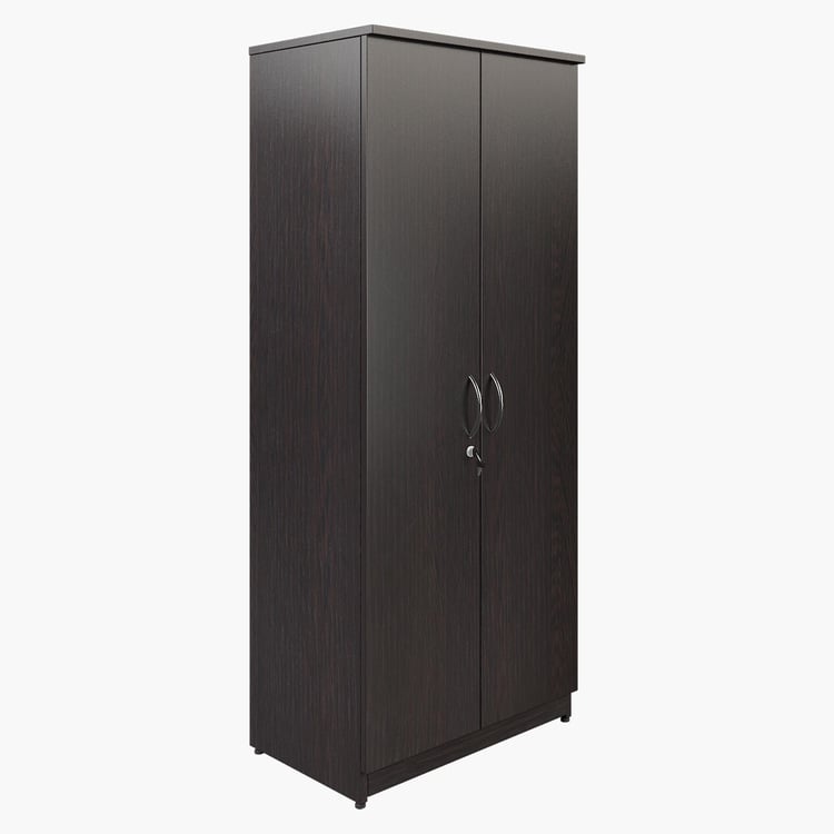 Helios Taylor 2-Door Wardrobe - Brown