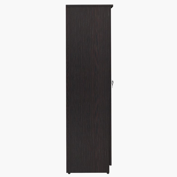 Helios Taylor 2-Door Wardrobe - Brown