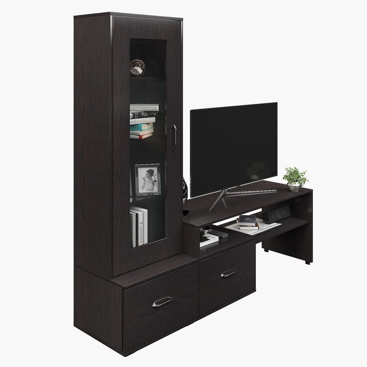 Helios Isla TV Unit - Brown