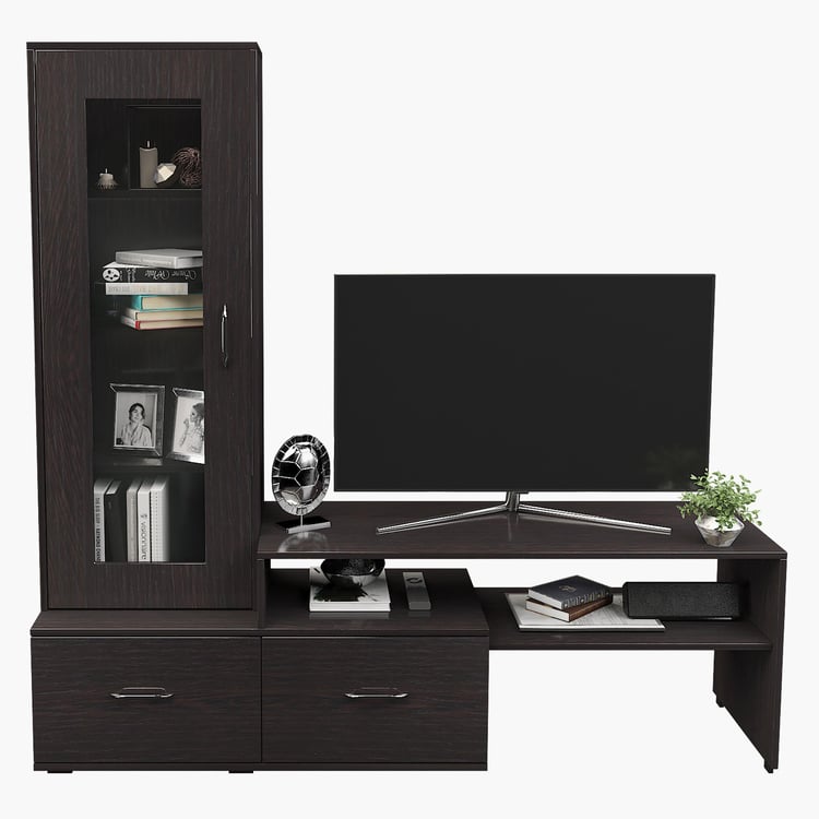 Helios Isla TV Unit - Brown