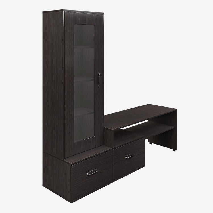 Helios Isla TV Unit - Brown