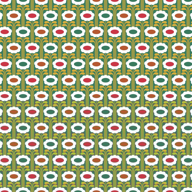 Vegas Flora Printed Single Bed Dohar- Set of 2- 135 x 200 cm