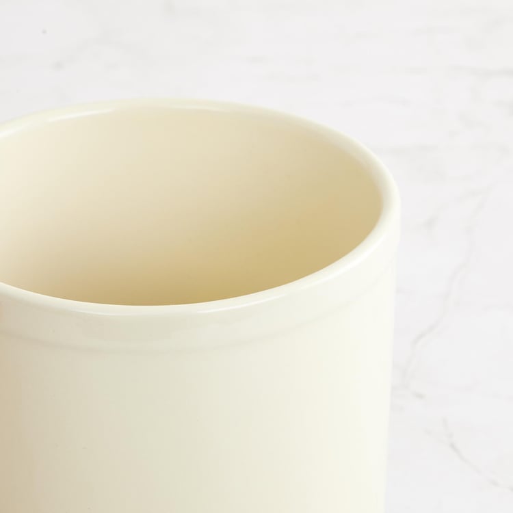 Chef Special Stoneware Utensil Holder