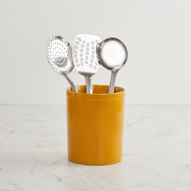 Colour Connect Stoneware Utensil Holder