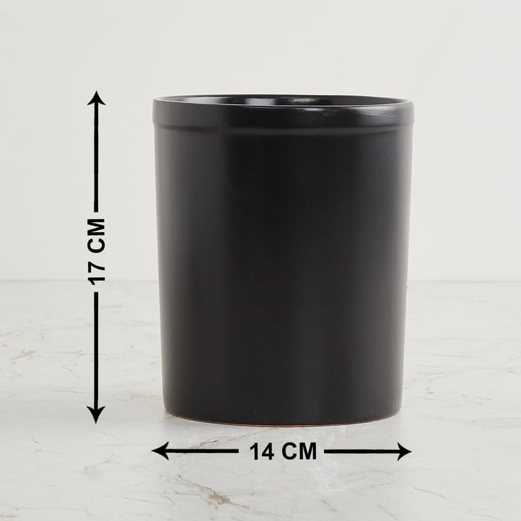 Truffles Stoneware Utensil Holder