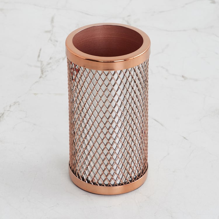 Panama Gold Textured Stainless Steel Tumbler