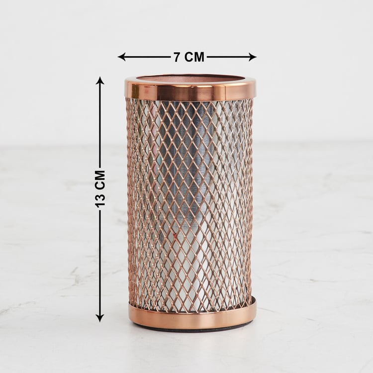 Panama Gold Textured Stainless Steel Tumbler