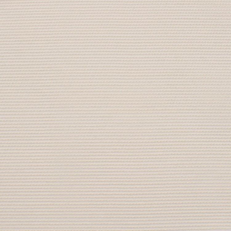 DECO WINDOW Beige Textured Sheer Door Curtain - 132x228cm - Set of 2